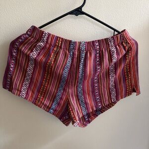 Forever 21 Boho Striped Women's Shorts